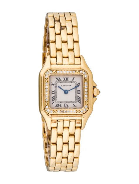 cartier la panthère watch|cartier panthere diamond bezel.